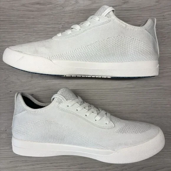 Vessi Weekend Sneaker Mens Size 10 Waterproof Shoes Marble White Summer Preppy - Picture 5 of 11